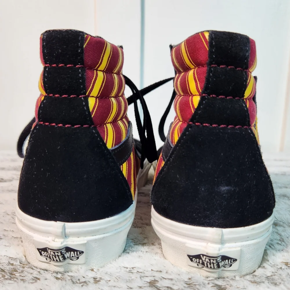 Vans Harry Potter Limited Edition Gryffindor High Top Sneaker | Women's Size 7.5 - Picture 7 of 14